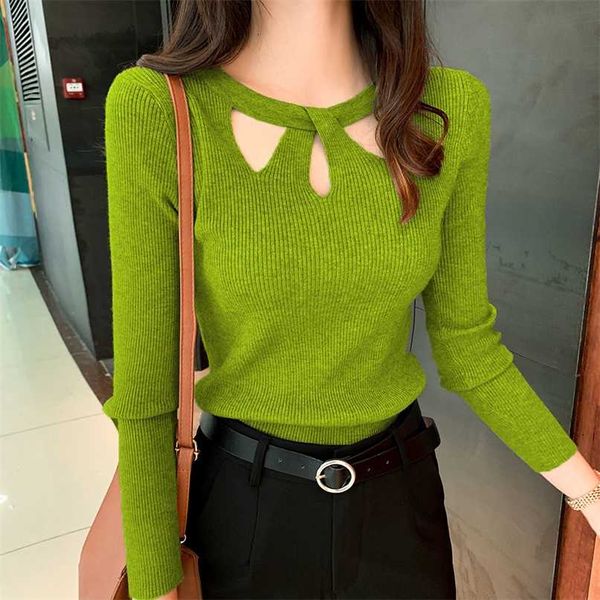 women's o-neck slim stretch small pullover hollow solid color sweater slim bottoming shirt sweater ladies autumn winter 211214, White;black
women's o-neck slim stretch small pullover hollow solid color sweater slim bottoming shirt sweater ladies autumn winter 211214, White;black