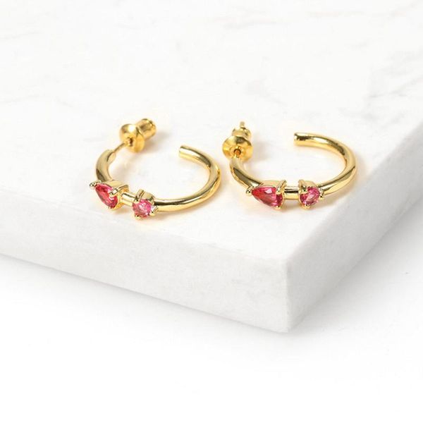 stud sipengjel fashion sparking red zircon geometric round circle earrings gold for women simple metal jewelry 2021, Golden;silver
stud sipengjel fashion sparking red zircon geometric round circle earrings gold for women simple metal jewelry 2021, Golden;silver