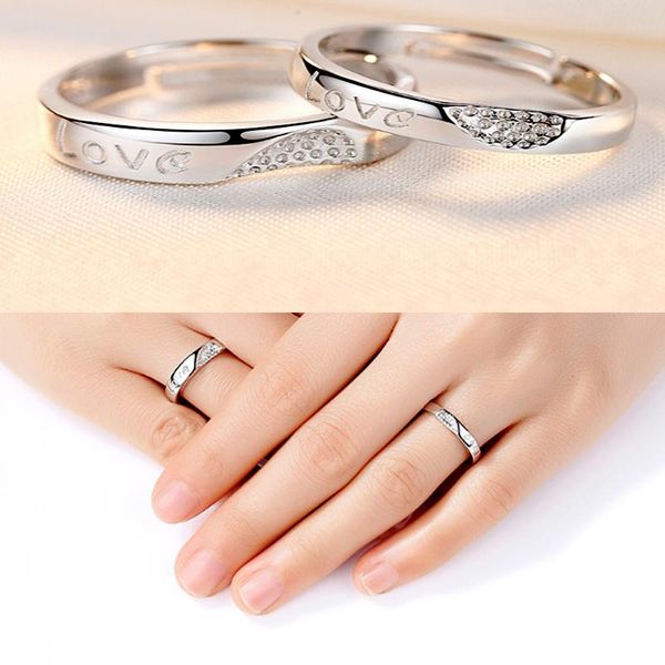 wedding rings love you forever simple heart-shaped couple ring men and women jewelry, Slivery;golden
wedding rings love you forever simple heart-shaped couple ring men and women jewelry, Slivery;golden