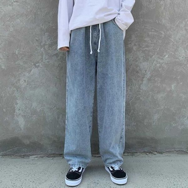 men's jeans fashion loose straight casual wide leg pants cowboy mans streetwear korean hip hop trousers jeans 210527, Blue
men's jeans fashion loose straight casual wide leg pants cowboy mans streetwear korean hip hop trousers jeans 210527, Blue