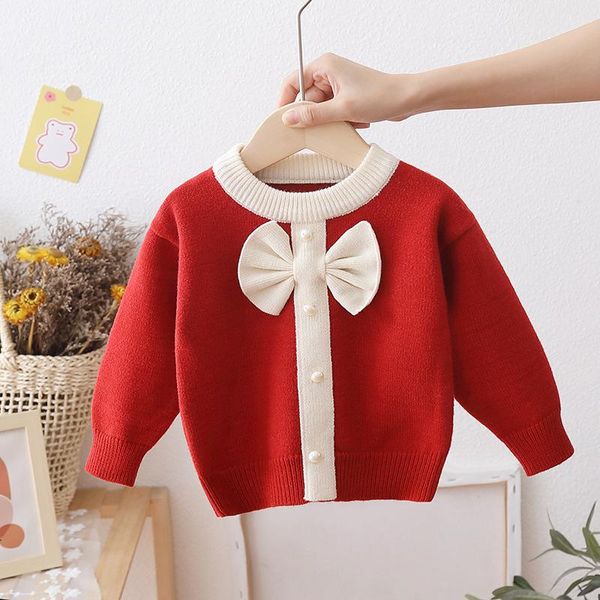 pullover 2021 autumn winter baby girls sweater kids knitted bowknot sweet style pearl princess clothing children, Blue
pullover 2021 autumn winter baby girls sweater kids knitted bowknot sweet style pearl princess clothing children, Blue