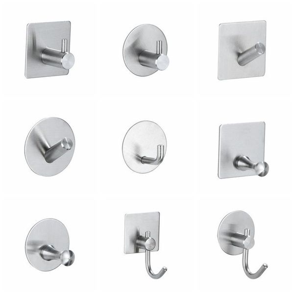 hooks & rails hook 304 stainless steel strong paste load bearing punching single kitchen
hooks & rails hook 304 stainless steel strong paste load bearing punching single kitchen