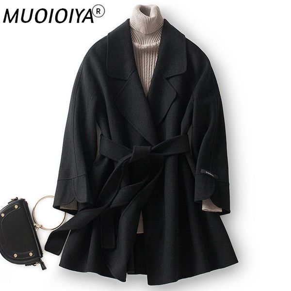 women's wool & blends 100% coat female jacket autumn winter women clothes 2021 double side woolen coats korean overcoat my3803, Black
women's wool & blends 100% coat female jacket autumn winter women clothes 2021 double side woolen coats korean overcoat my3803, Black