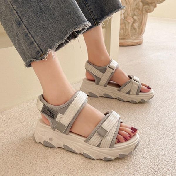 sandals ladies sports summer style college thick-soled wear-resistant solid color casual shoes large 35-40., Black
sandals ladies sports summer style college thick-soled wear-resistant solid color casual shoes large 35-40., Black
