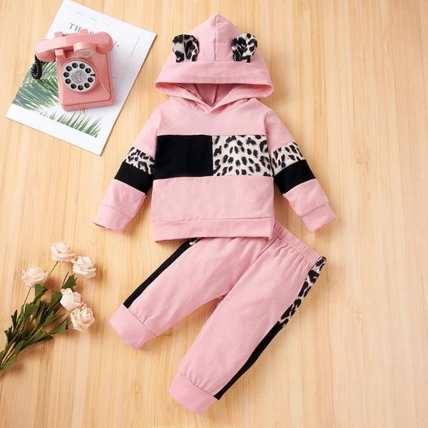 patpat 2021 spring baby girl sweet leopard for long-sleeve hooded sets clothes clothing, White
patpat 2021 spring baby girl sweet leopard for long-sleeve hooded sets clothes clothing, White