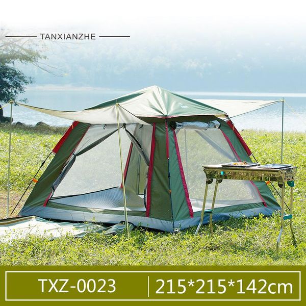 tents and shelters automatic camping tent waterproof outdoor hiking 3-4 people family travel beach with mat
tents and shelters automatic camping tent waterproof outdoor hiking 3-4 people family travel beach with mat