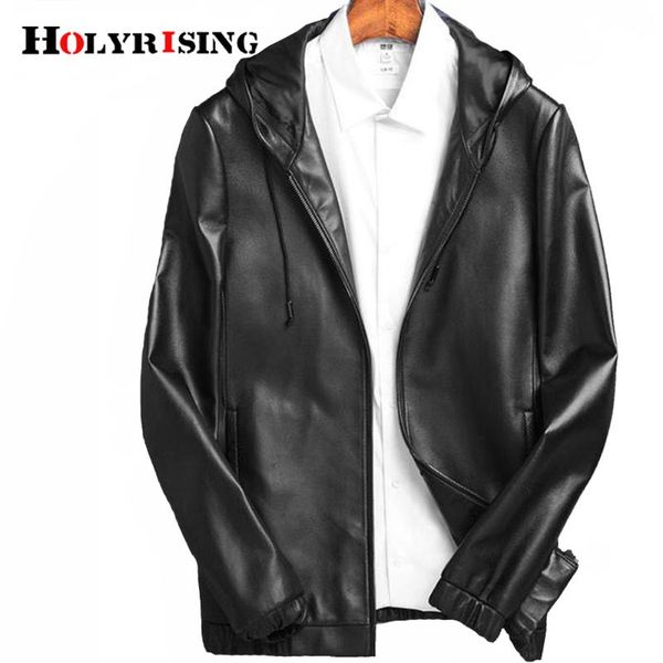 men's leather & faux hooded sheepskin coat windbreaker jacket m-4xl men genuine spring autumn male jaqueta 19241, Black
men's leather & faux hooded sheepskin coat windbreaker jacket m-4xl men genuine spring autumn male jaqueta 19241, Black