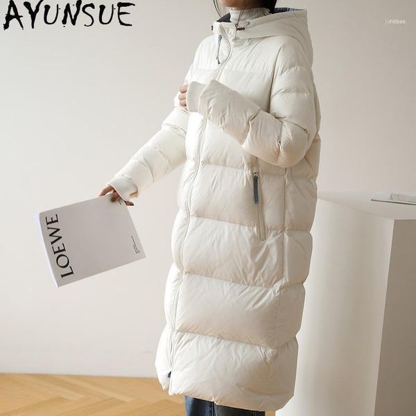 women's down & parkas ayunaue winter jacket 2021 long 90% white duck coat female puffer women hooded thick coats gd681, Black
women's down & parkas ayunaue winter jacket 2021 long 90% white duck coat female puffer women hooded thick coats gd681, Black