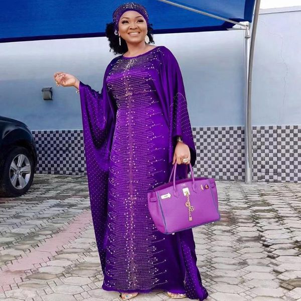 ethnic clothing african style women's iron drill rhinestone nail bead satin round neck wide bat sleeve robe with headscarf for women jq, Red
ethnic clothing african style women's iron drill rhinestone nail bead satin round neck wide bat sleeve robe with headscarf for women jq, Red