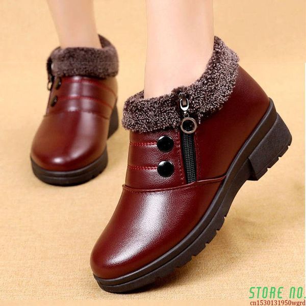 boots women 2021 fashion waterproof snow for winter shoes casual lightweight ankle warm soft leather, Black
boots women 2021 fashion waterproof snow for winter shoes casual lightweight ankle warm soft leather, Black