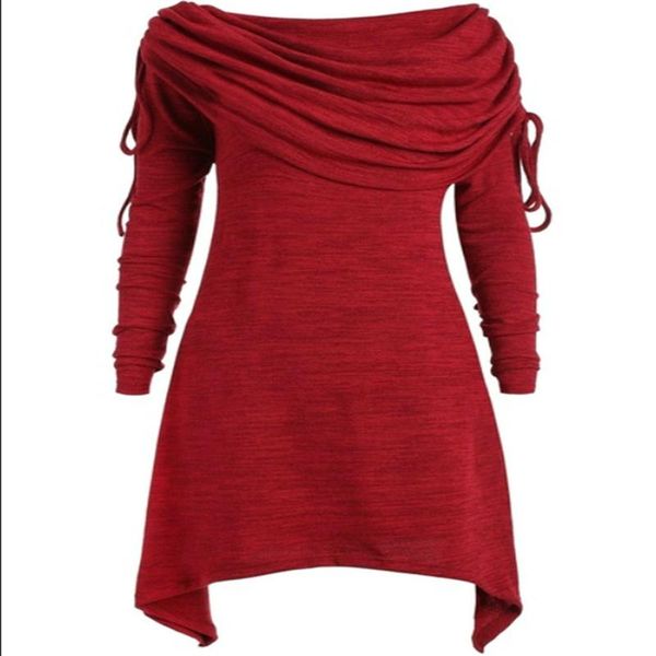 casual dresses european american large dress pleated collar long sleeve hem irregular plus size velvet vestidos clothes, Black;gray
casual dresses european american large dress pleated collar long sleeve hem irregular plus size velvet vestidos clothes, Black;gray