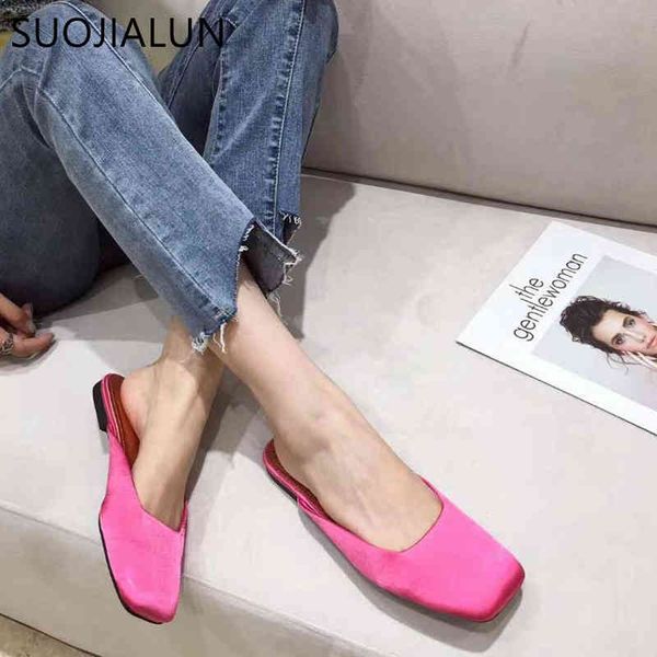 suojialun 2020 women flat heel slipper fashion silk slip on mules brand design shallow sandal shoes outdoor casual slides shoes c0330, Black
suojialun 2020 women flat heel slipper fashion silk slip on mules brand design shallow sandal shoes outdoor casual slides shoes c0330, Black