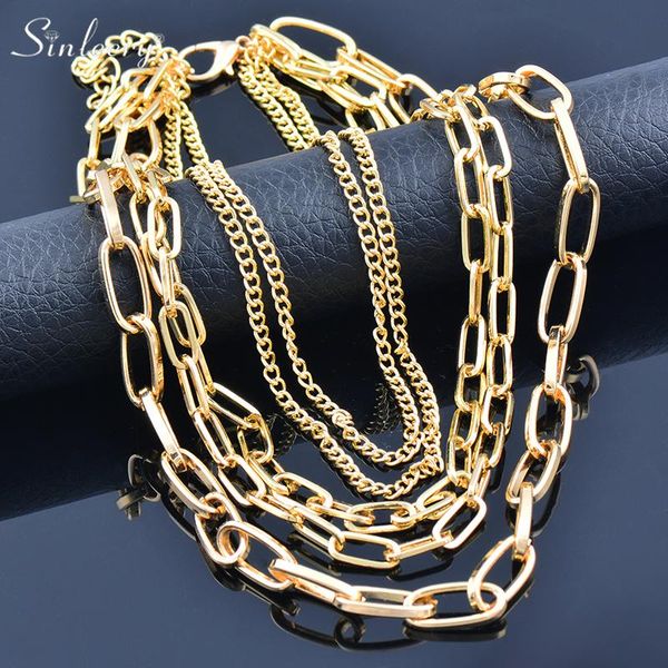 chokers sinleery vintage punk multilayer necklace for women fashion chain choker gold silver color 2021 trend gothtic jewelry xl381 ssp, Golden;silver
chokers sinleery vintage punk multilayer necklace for women fashion chain choker gold silver color 2021 trend gothtic jewelry xl381 ssp, Golden;silver