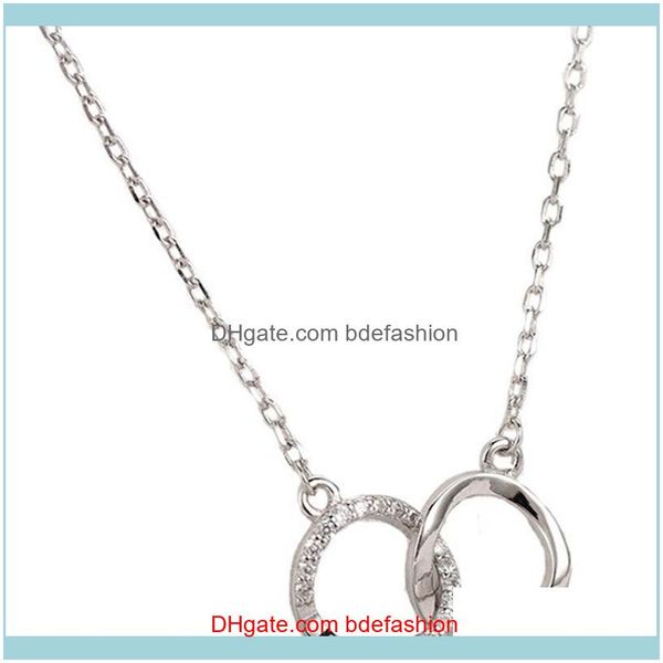 chains necklaces & pendants jewelry2021 fashion creative double circle interlock clavicle short necklace for women collares jewelry valentin, Silver
chains necklaces & pendants jewelry2021 fashion creative double circle interlock clavicle short necklace for women collares jewelry valentin, Silver
