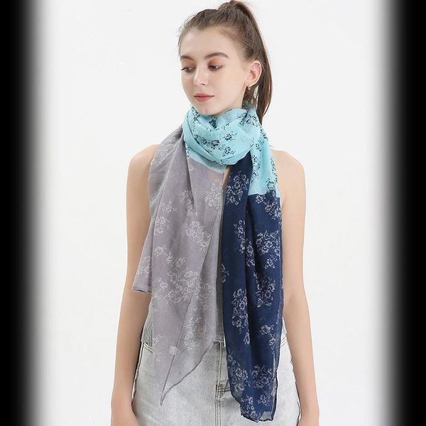 scarves elifashion fashion scarf long soft three parts flora mixed colors wrap ladies polyester luxury shawl for women, Blue;gray
scarves elifashion fashion scarf long soft three parts flora mixed colors wrap ladies polyester luxury shawl for women, Blue;gray