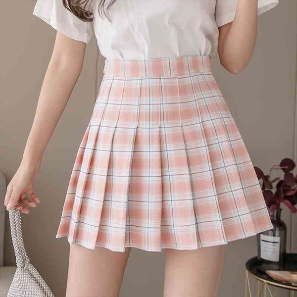 women pleated plaid skirt summer high waist skirt female korean harajuku japanese cute mini a-line skirts, Black
women pleated plaid skirt summer high waist skirt female korean harajuku japanese cute mini a-line skirts, Black