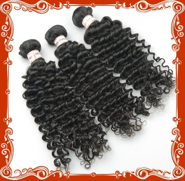 human hair bulks links 28 30 40 inch deep wave bundles natural color weave remy extension, Black
human hair bulks links 28 30 40 inch deep wave bundles natural color weave remy extension, Black