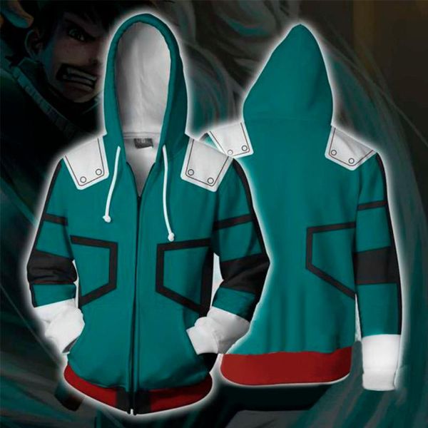 men's hoodies & sweatshirts 3d printed harajuku cartoon zipper hoodie men women cosplay costume fashion casual sweatshirt school unifor, Black
men's hoodies & sweatshirts 3d printed harajuku cartoon zipper hoodie men women cosplay costume fashion casual sweatshirt school unifor, Black