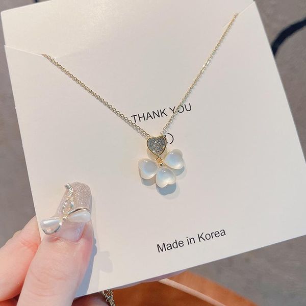 chains sight opal heart charm chain necklaces fashion brand jewelry delicate crystal flower pendant&necklaces for women gift, Silver
chains sight opal heart charm chain necklaces fashion brand jewelry delicate crystal flower pendant&necklaces for women gift, Silver