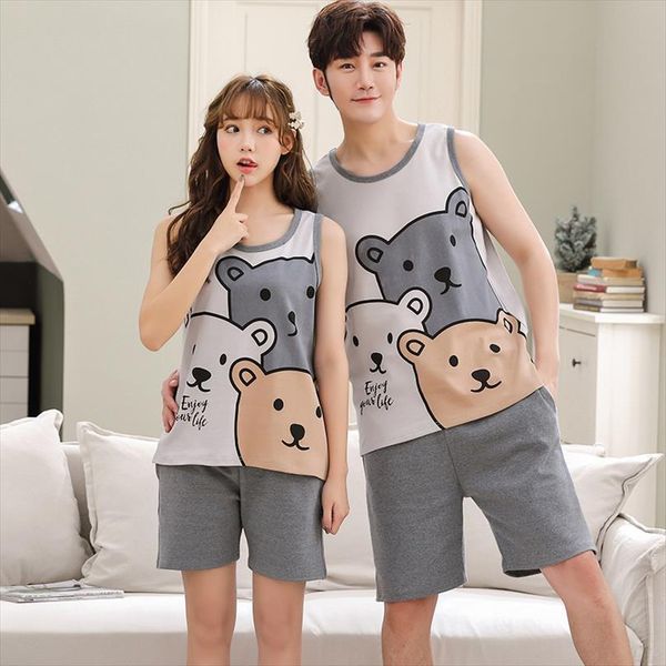 couples pajama sets 4xl women sleepwear summer vest pajamas lovely cartoon cotton for short pant leisure outwear, Black;red
couples pajama sets 4xl women sleepwear summer vest pajamas lovely cartoon cotton for short pant leisure outwear, Black;red