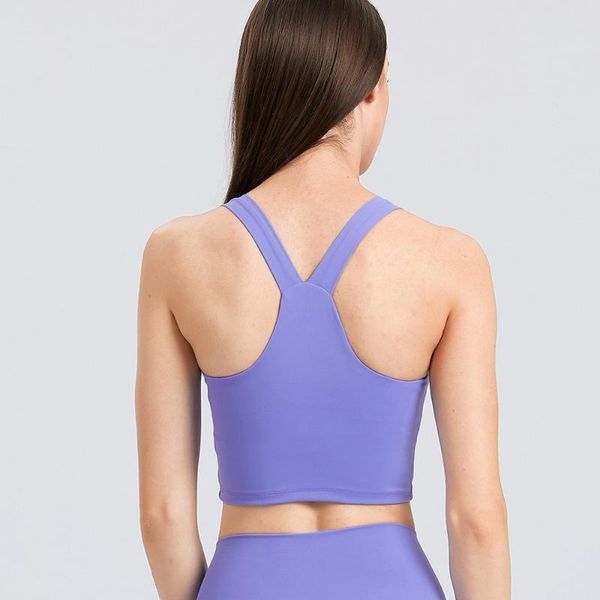 yoga outfit sports underwear women nude v-neck straps chest pads bra wear vests running super elastic fitness
yoga outfit sports underwear women nude v-neck straps chest pads bra wear vests running super elastic fitness