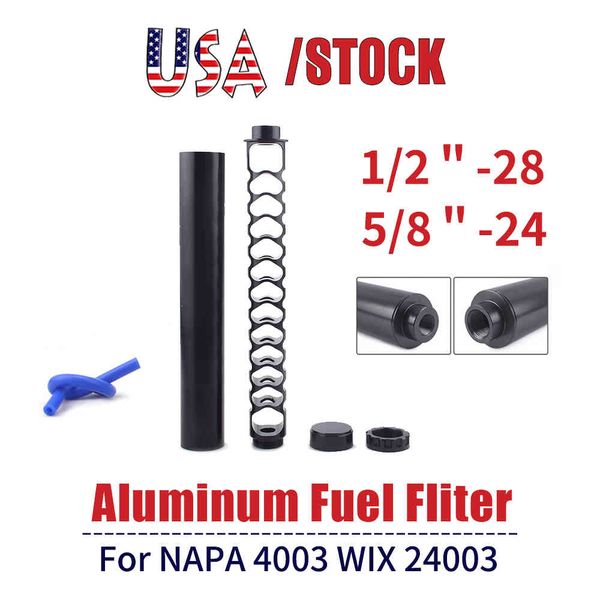6 10 inch aluminum 1/2-28 5/8-24 single core car filter for napa 4003 wix 24003 fuel trap solvent filters rs-ofi043
6 10 inch aluminum 1/2-28 5/8-24 single core car filter for napa 4003 wix 24003 fuel trap solvent filters rs-ofi043