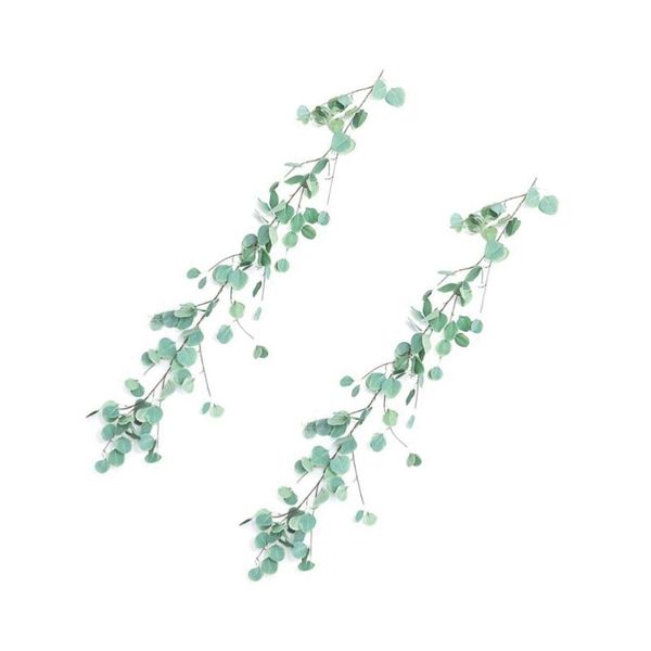 2pcs artificial greenery silk willow leaves vines wreath wedding backdrop wall decoration flower arrangement(eucalyptus leaf) decorative flo
2pcs artificial greenery silk willow leaves vines wreath wedding backdrop wall decoration flower arrangement(eucalyptus leaf) decorative flo