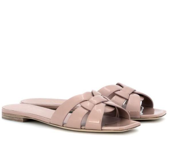 tribute flat sole sandals woven leather women sandal slide slipper slip square toe shoes lady outdoor party dress casual pump luxury with bo, Black
tribute flat sole sandals woven leather women sandal slide slipper slip square toe shoes lady outdoor party dress casual pump luxury with bo, Black