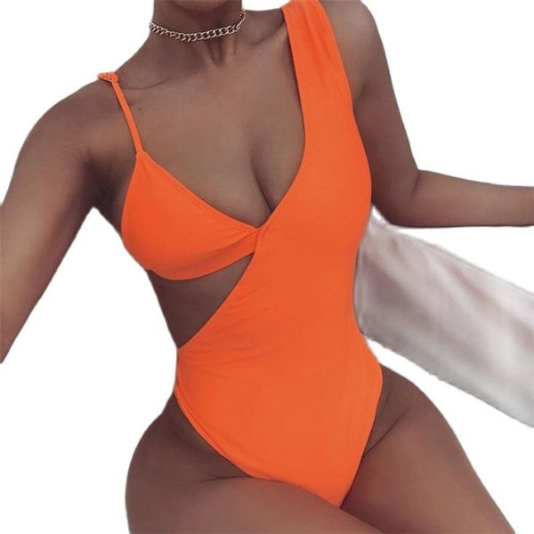 women's swimwear 2021 women swim bath suit push up asymmetric solid one piece swimsuit lady high cut out thong monokini, White;black
women's swimwear 2021 women swim bath suit push up asymmetric solid one piece swimsuit lady high cut out thong monokini, White;black