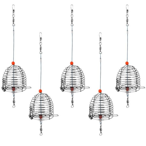 fishing accessories besportble 5 pcs stainless steel bait cage lure trap basket feeder holder tackle
fishing accessories besportble 5 pcs stainless steel bait cage lure trap basket feeder holder tackle