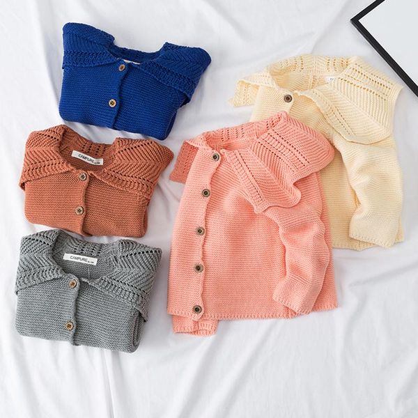 jackets baby girls cardigan spring autumn cotton sweater coat children clothing knitted kids clothes, Blue;gray
jackets baby girls cardigan spring autumn cotton sweater coat children clothing knitted kids clothes, Blue;gray