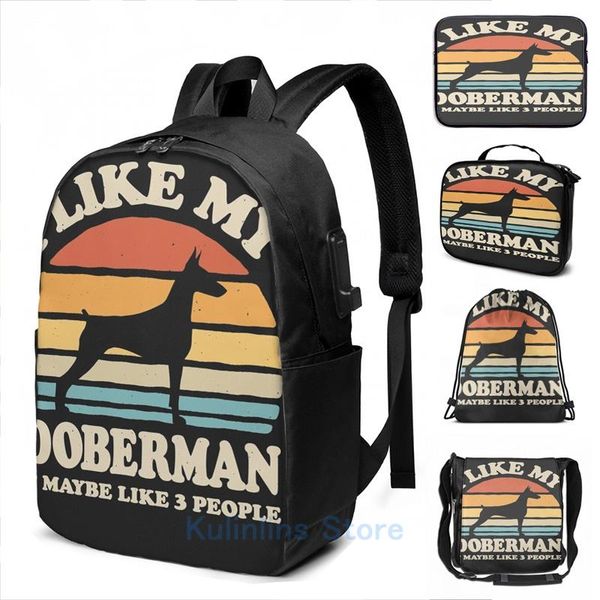 backpack graphic print i like my doberman and maybe 3 people dog usb charge men school bags women bag travel laptop
backpack graphic print i like my doberman and maybe 3 people dog usb charge men school bags women bag travel laptop