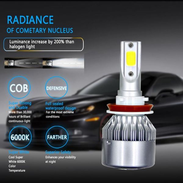 car headlights h4 h7 led headlight h11 h13 9006 9005 9004 h3 h1 c6 72w 8000lm headlamp hi/low power bulbs kit automobile accessories
car headlights h4 h7 led headlight h11 h13 9006 9005 9004 h3 h1 c6 72w 8000lm headlamp hi/low power bulbs kit automobile accessories