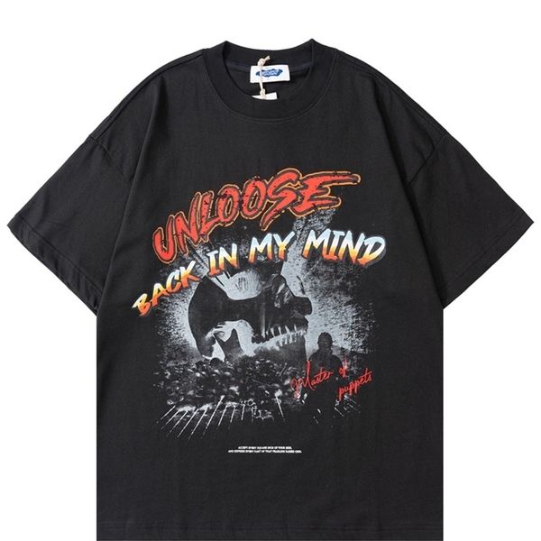 high street men and women tshirt o-neck pullover harajuku streetwear oversized print shirt 220314, White;black
high street men and women tshirt o-neck pullover harajuku streetwear oversized print shirt 220314, White;black