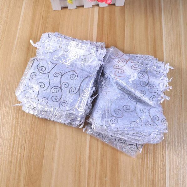 pcs small organza sheer favor gift bags mini silver rattan pattern jewelry pouches wrap drawstring for wedding
pcs small organza sheer favor gift bags mini silver rattan pattern jewelry pouches wrap drawstring for wedding