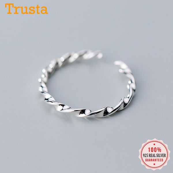 cluster rings trustdavis real 925 sterling silver fashion minimalist twist opening for women wedding party fine s925 jewelry gift da1295, Golden;silver
cluster rings trustdavis real 925 sterling silver fashion minimalist twist opening for women wedding party fine s925 jewelry gift da1295, Golden;silver