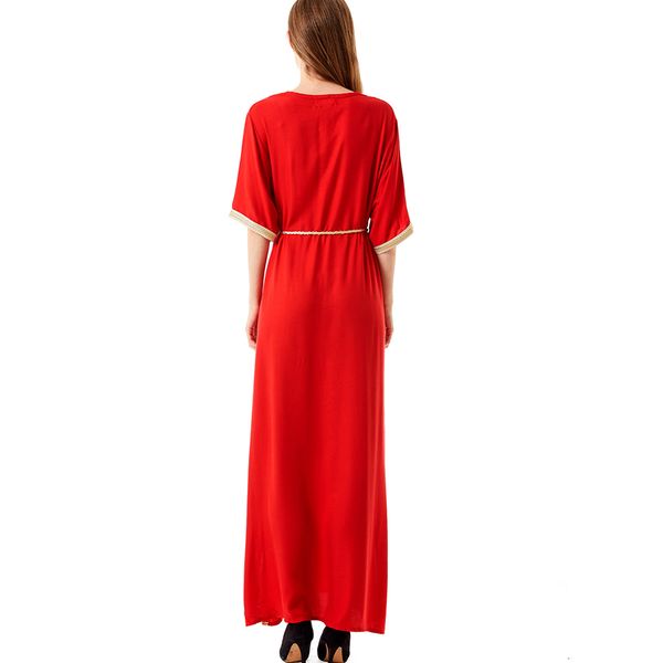 eid abaya dubai turkey pakistani muslim fashion dress islam clothing long dresses abayas for women robe longue femme vestidos, Red
eid abaya dubai turkey pakistani muslim fashion dress islam clothing long dresses abayas for women robe longue femme vestidos, Red
