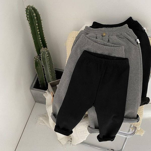 trousers 2-7 y baby boy pants 2021 winter kids plus velvet casual fashion solid cotton thicken warm for sale, Blue 
trousers 2-7 y baby boy pants 2021 winter kids plus velvet casual fashion solid cotton thicken warm for sale, Blue