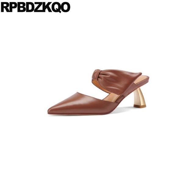 dress shoes women thin korean mules slipper size 33 high heels genuine leather ladies walking pumps brown elegant pointed toe suede, Black
dress shoes women thin korean mules slipper size 33 high heels genuine leather ladies walking pumps brown elegant pointed toe suede, Black