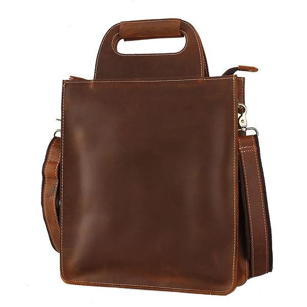 briefcases men's bag leather shoulder handbag vertical square retro simple handmade first layer cowhide bags men handbags
briefcases men's bag leather shoulder handbag vertical square retro simple handmade first layer cowhide bags men handbags
