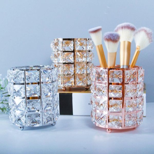 bathroom storage & organization europe iron crystal makeup organizer brush desk box dressing table pen holder home decor
bathroom storage & organization europe iron crystal makeup organizer brush desk box dressing table pen holder home decor