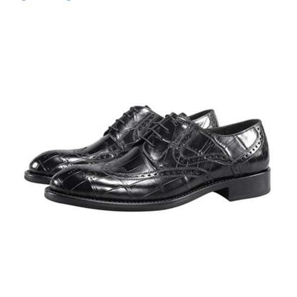 dress shoes cestbeau import crocodile men's crocodi leather wedding shoe british wind carving pattern male, Black
dress shoes cestbeau import crocodile men's crocodi leather wedding shoe british wind carving pattern male, Black