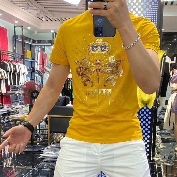 men's t-shirts t-shirt will see personality slim dragonfly impression fashion short sleeve 7d35, White;black
men's t-shirts t-shirt will see personality slim dragonfly impression fashion short sleeve 7d35, White;black