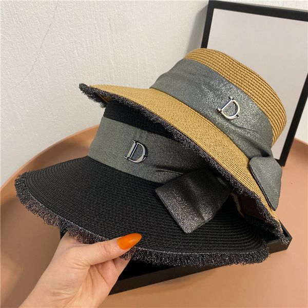 french celebrity standard large brim straw hat ribbon bow summer sunscreen basin temperament sunshade hat, Yellow
french celebrity standard large brim straw hat ribbon bow summer sunscreen basin temperament sunshade hat, Yellow