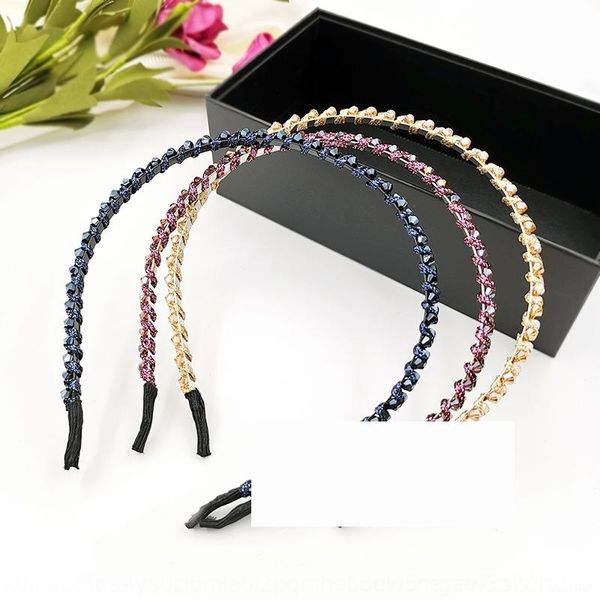 zYV korean fashion crystal bandcrystal hair headbands winding narrow edge hairpin women's headband jewelry boutique, Silver
zYV korean fashion crystal bandcrystal hair headbands winding narrow edge hairpin women's headband jewelry boutique, Silver