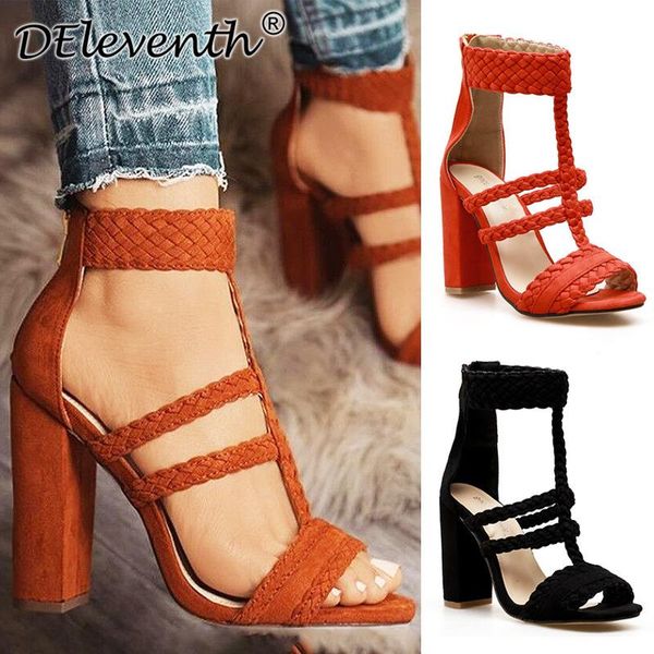 outdoor women sandals roman peep toe flock 10cm thick high heels slip on zip sandal shoes 2021 size 35-42, Black
outdoor women sandals roman peep toe flock 10cm thick high heels slip on zip sandal shoes 2021 size 35-42, Black