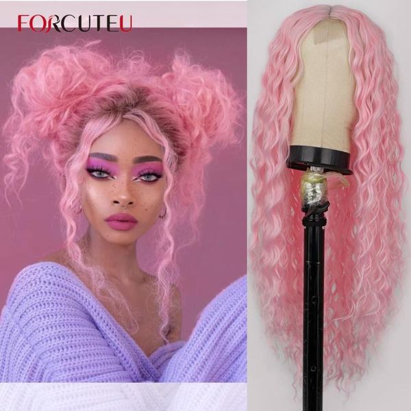 synthetic wigs forcuteu curly for black women pink cosplay wig long deep wave blonde red afro curls natural hair lolita
synthetic wigs forcuteu curly for black women pink cosplay wig long deep wave blonde red afro curls natural hair lolita
