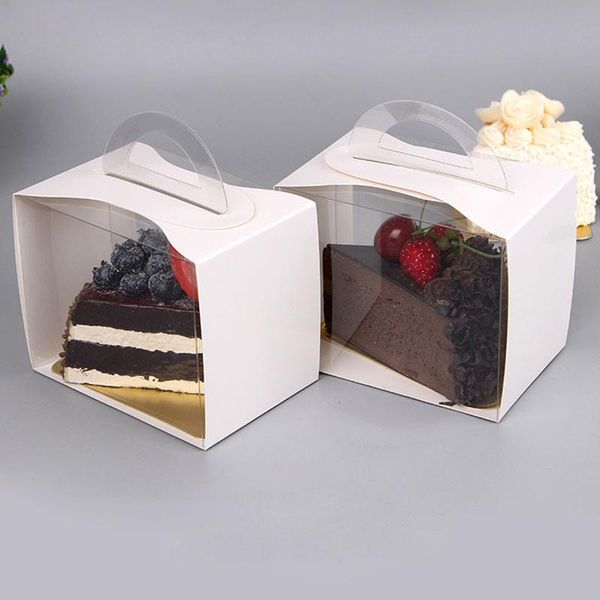 50pcs/set transparent white melaleuca cut pieces cake box mousse pastry takeaway portable gift packaging party supplies wrap
50pcs/set transparent white melaleuca cut pieces cake box mousse pastry takeaway portable gift packaging party supplies wrap