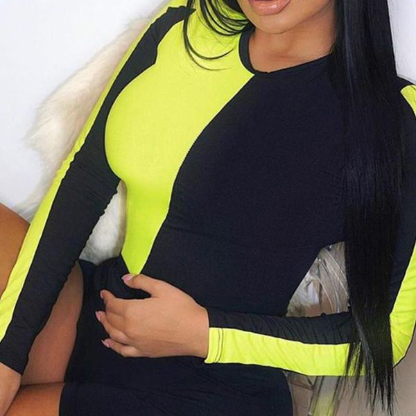 women's jumpsuits & rompers neon green body autumn bodysuits women orange color patchwork skinny club party overalls bodycon gv008, Black;white
women's jumpsuits & rompers neon green body autumn bodysuits women orange color patchwork skinny club party overalls bodycon gv008, Black;white