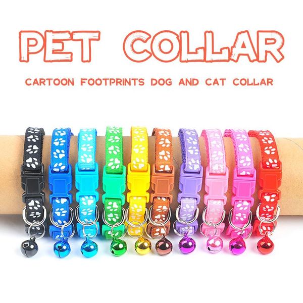 cat collars & leads pet collar anti-lost fashion cute bell teddy pomeranian dog cartoon footprints pendant key ring supplies
cat collars & leads pet collar anti-lost fashion cute bell teddy pomeranian dog cartoon footprints pendant key ring supplies